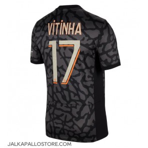 Paris Saint-Germain Vitinha #17 Kolmaspaita 2023-24 Lyhythihainen